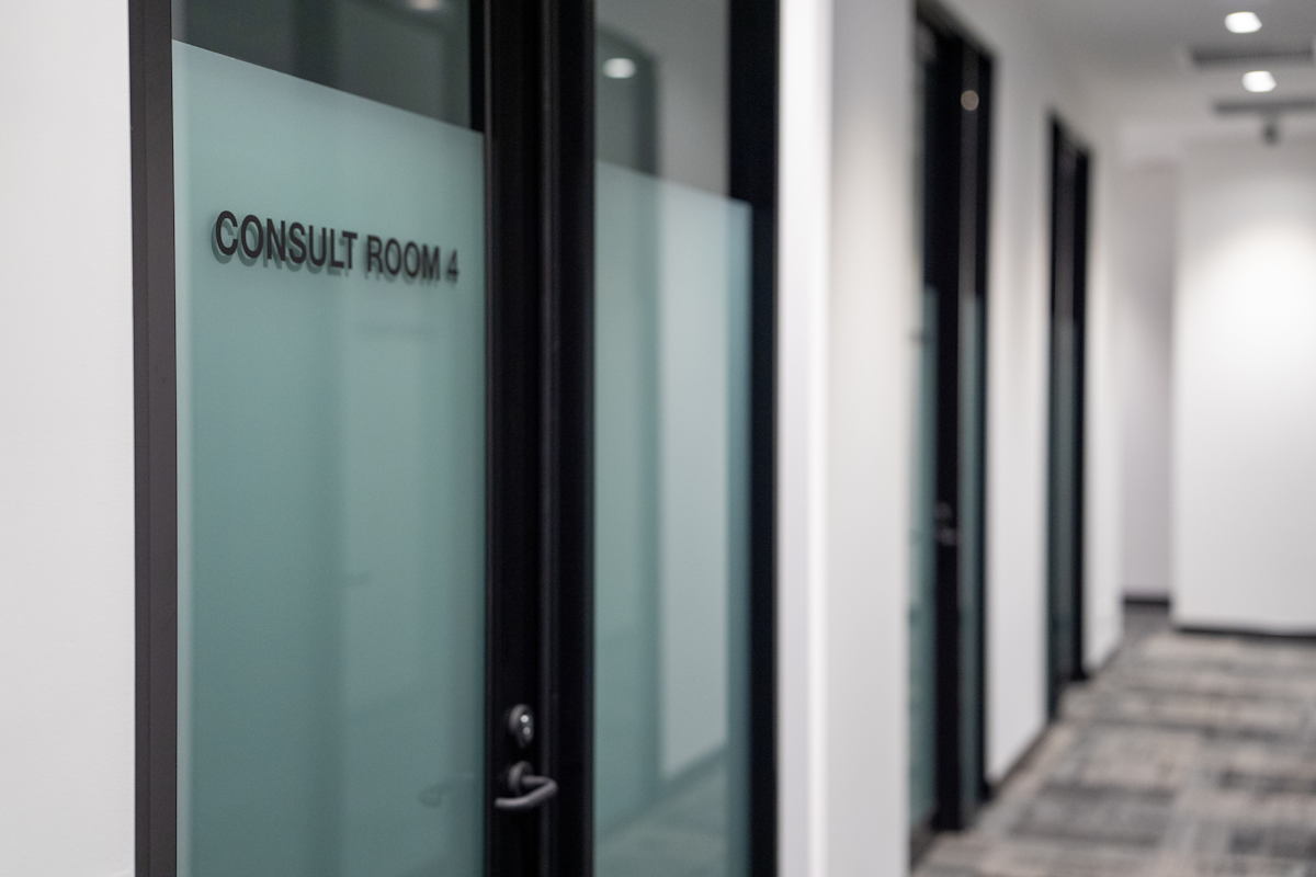 Consulting room corridor at Boulevard Specialist Suites