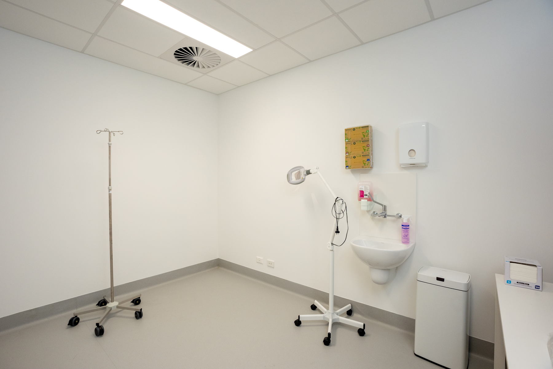 Contemporary medical consulting room at Boulevard Specialist Suites
